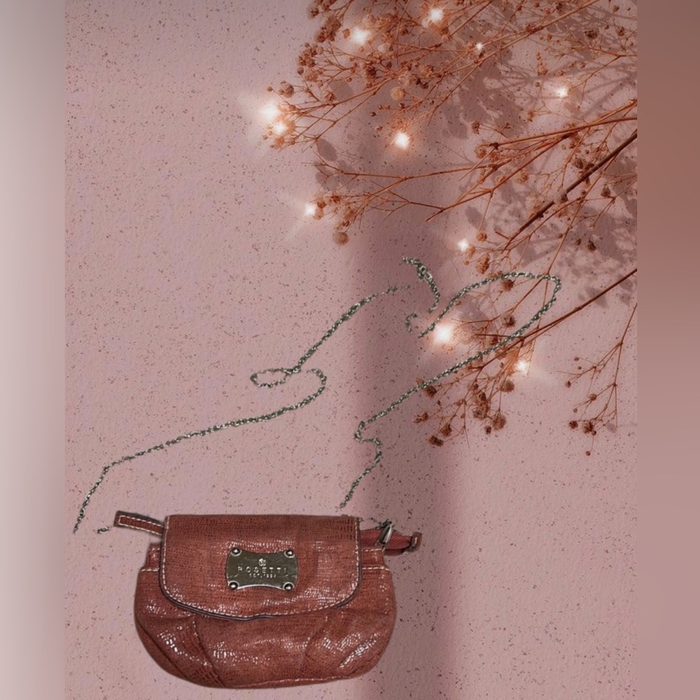Mini Bag Bronze color and silver chain